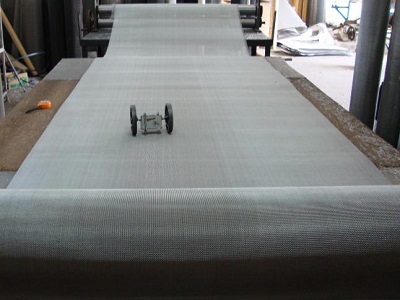 Wire mesh calendaring and flattening