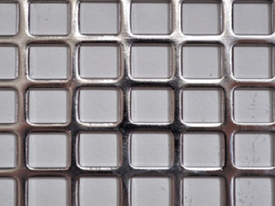Square Hole Perforated Metal Sheet
