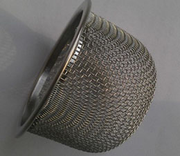 sock strainer for waste water and chemical treatment