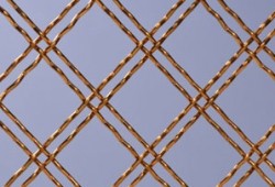 Decorative Mesh-double crimp Round Wire