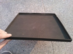 woven wire mesh heat exchanger